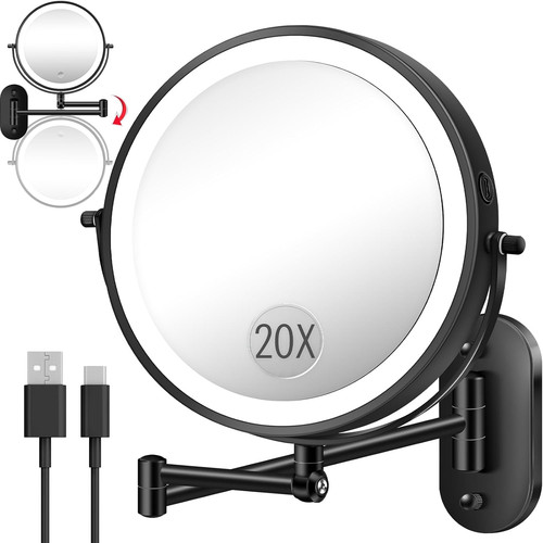 20x wall mounted magnifying - wall,