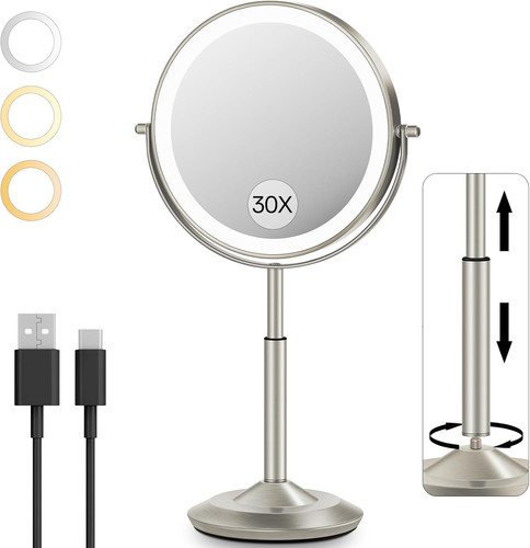30x makeup mirror with - 30x/1x,