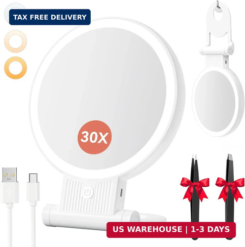 30x magnifying mirror with - mirror,