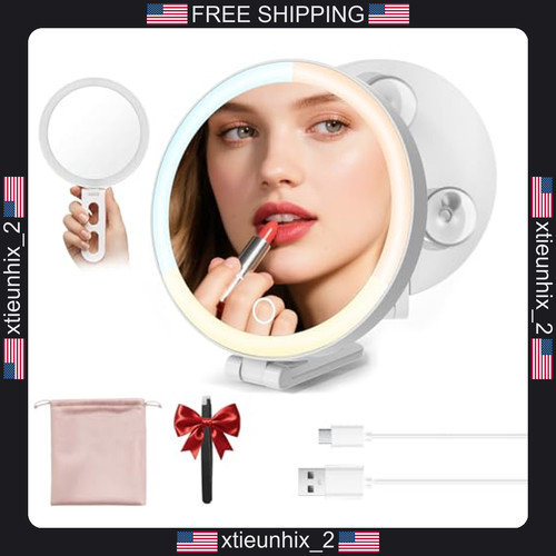 Lighted magnifying makeup - lighted,