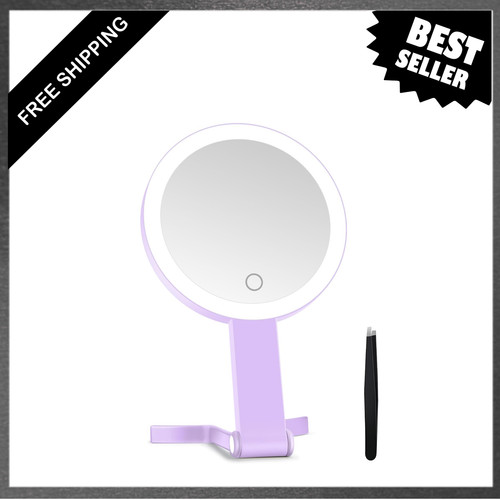Lighted makeup mirror - lighted,