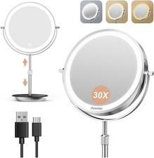 Auxmir 30X Magnifying Mirror