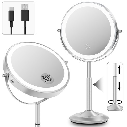 Makeup mirror with lights - makeup,