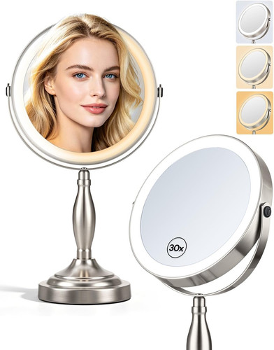Makeup mirror with lights - makeup,
