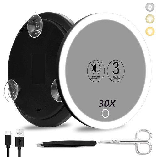 30x magnifying mirror with - 30x,