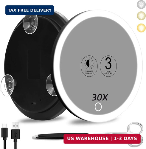 30x magnifying mirror - magnifying,