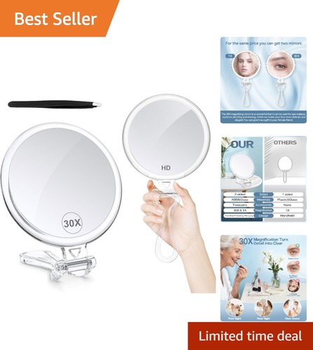 Ergonomic 30x magnifying hand - magnifying,