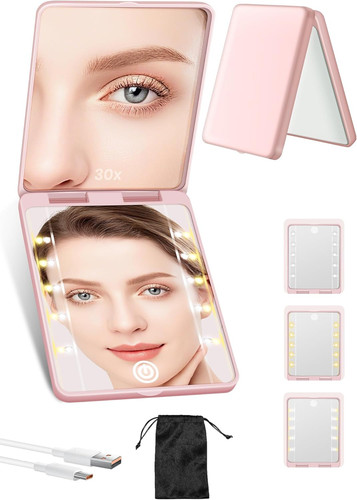 Compact mirror rechargeable - mirror,,