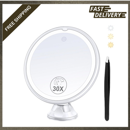 Magnifying mirror with light - magnifying,
