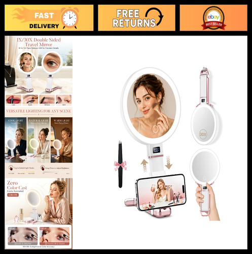 Adjustable travel makeup - travel,
