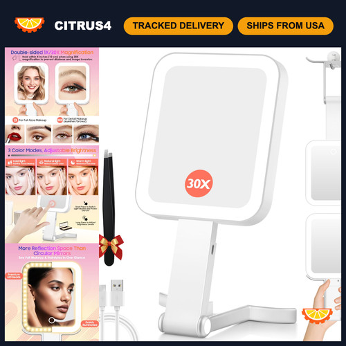 30x double sided magnifying - double-sided,