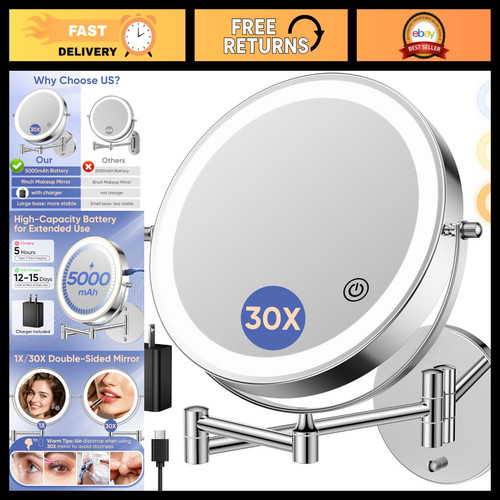 Rechargeable wall mounted - 9",