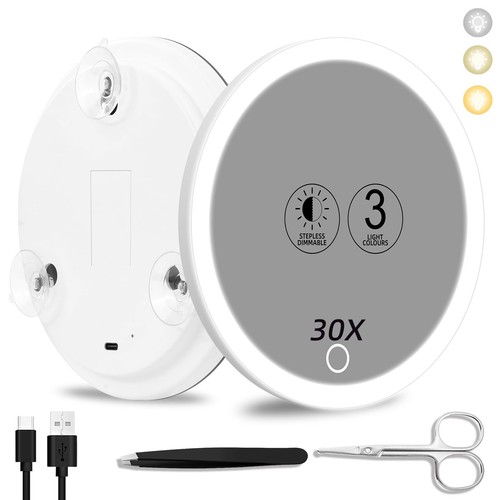 30x magnifying mirror with - 30x,