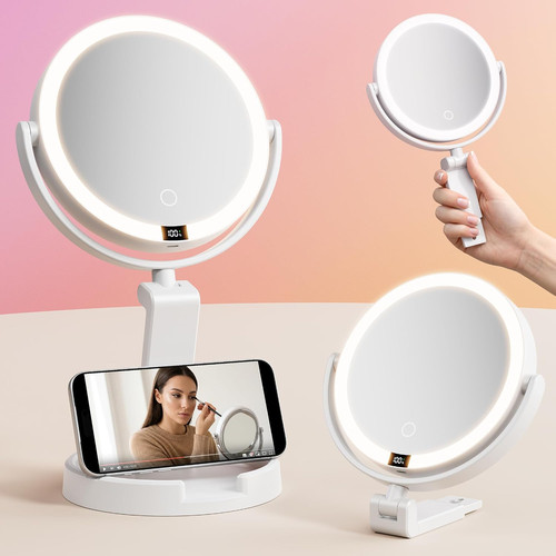 Makeup mirror with lights - makeup,
