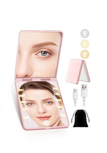 Compact mirror rechargeable - mirror,,