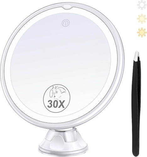 Magnifying mirror with light - mirror,