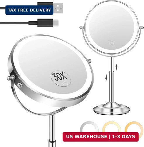 30x magnifying makeup - 1x/30x,