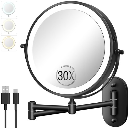 Wall mounted lighted - 8'',