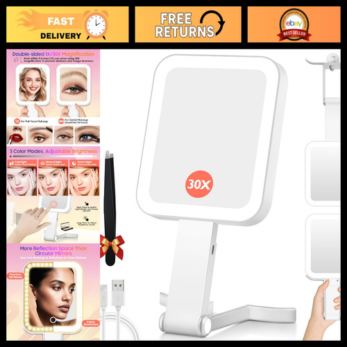 30x double sided magnifying - double-sided,
