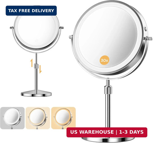 Makeup mirror 30x double - mirror,,