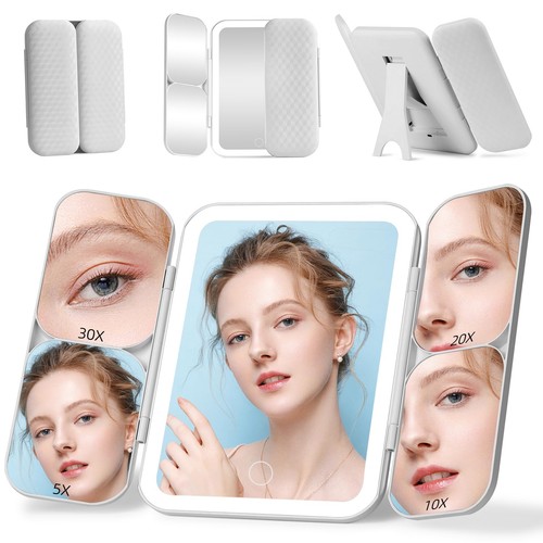Tri fold vanity mirror - tri-fold, with