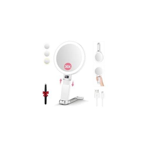 30x travel magnifying - travel, mirror