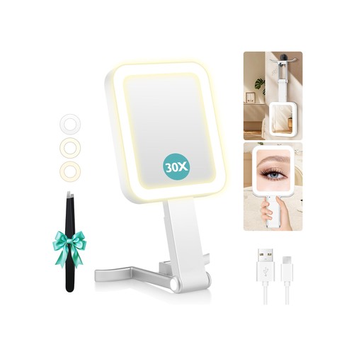 Travel makeup mirror - makeup, with