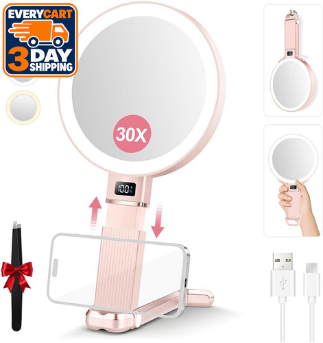 30x travel magnifying mirror - travel,