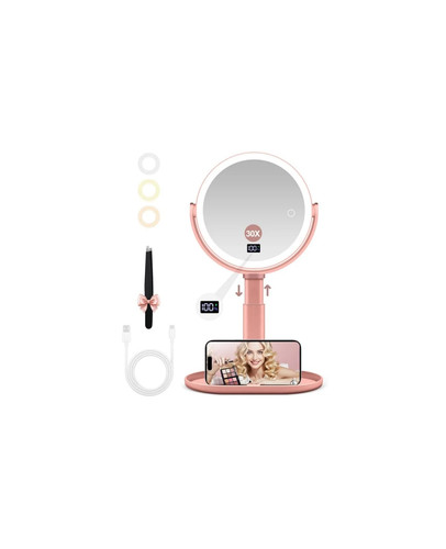 Makeup magnifying mirror - mirror, with