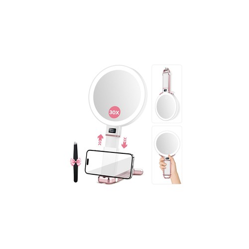 30x magnifying travel makeup - magnifying,